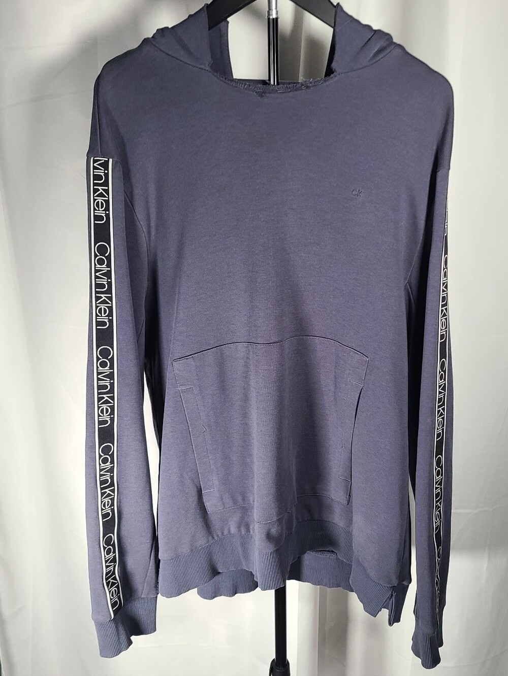 Calvin Klein Unisex Crewneck Hoodie - Slate